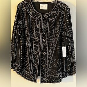 NWT VELVET by Graham & Spencer Beaded Magali Jacket